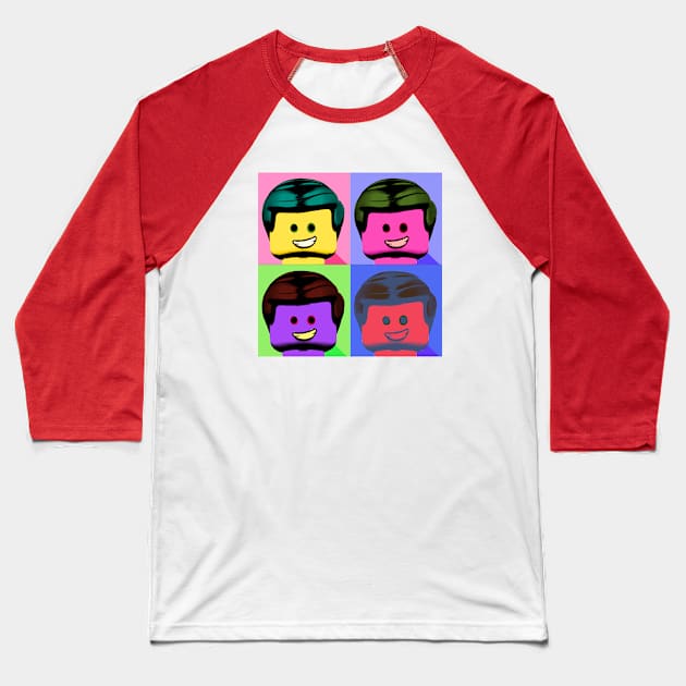 Lego Monroe Baseball T-Shirt by j2artist